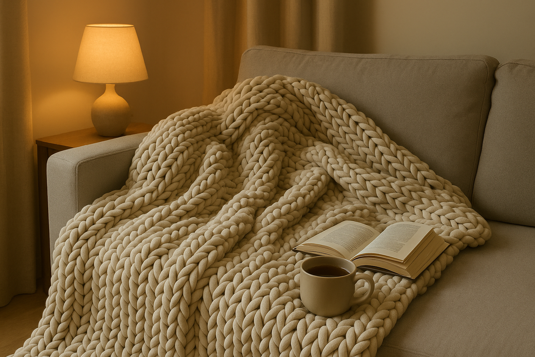 🌙 5 rituels bien-être à créer avec votre couverture lestée